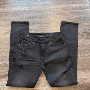 American eagle distressed slim jeans